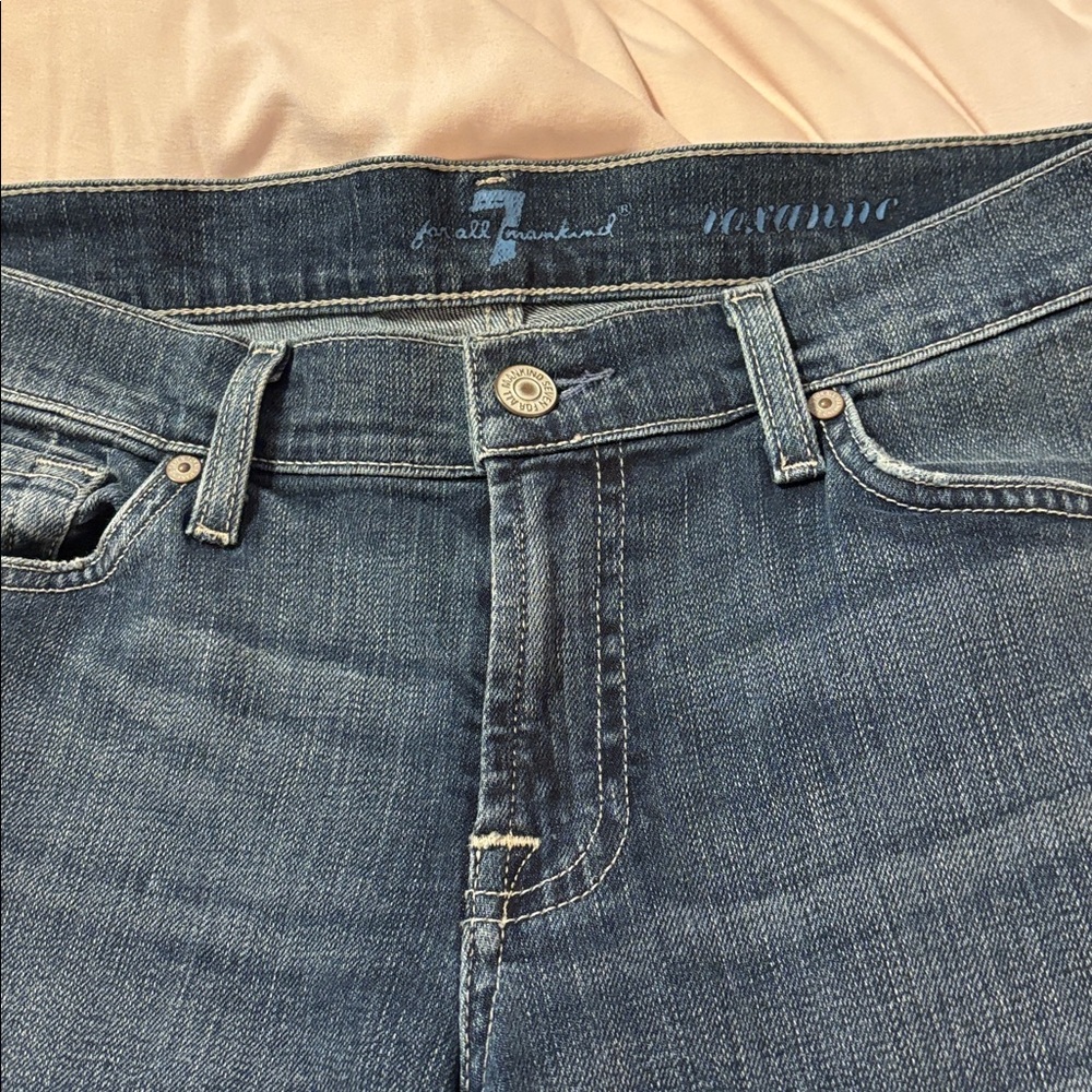 7 For All Mankind Dark Blue Women's Jeans